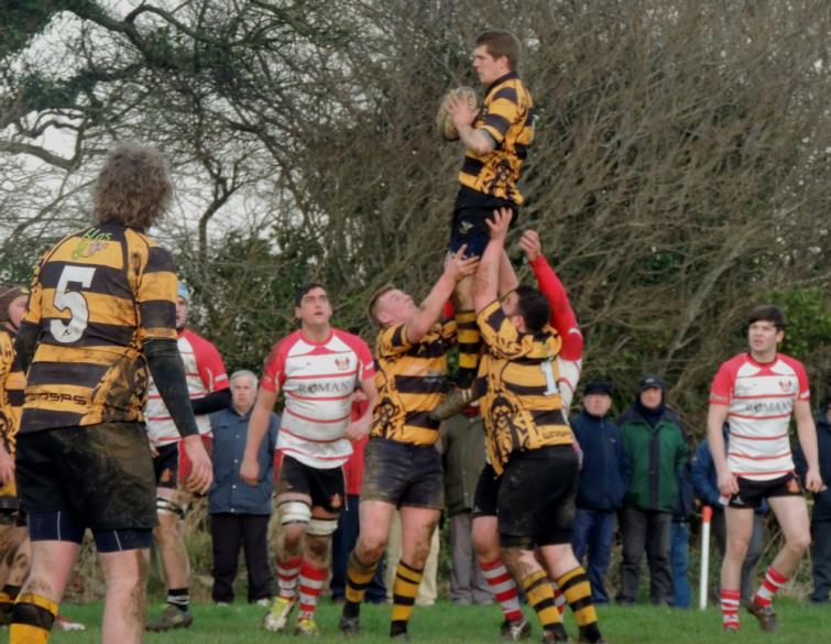Ashley James - outstanding up front for The Wasps